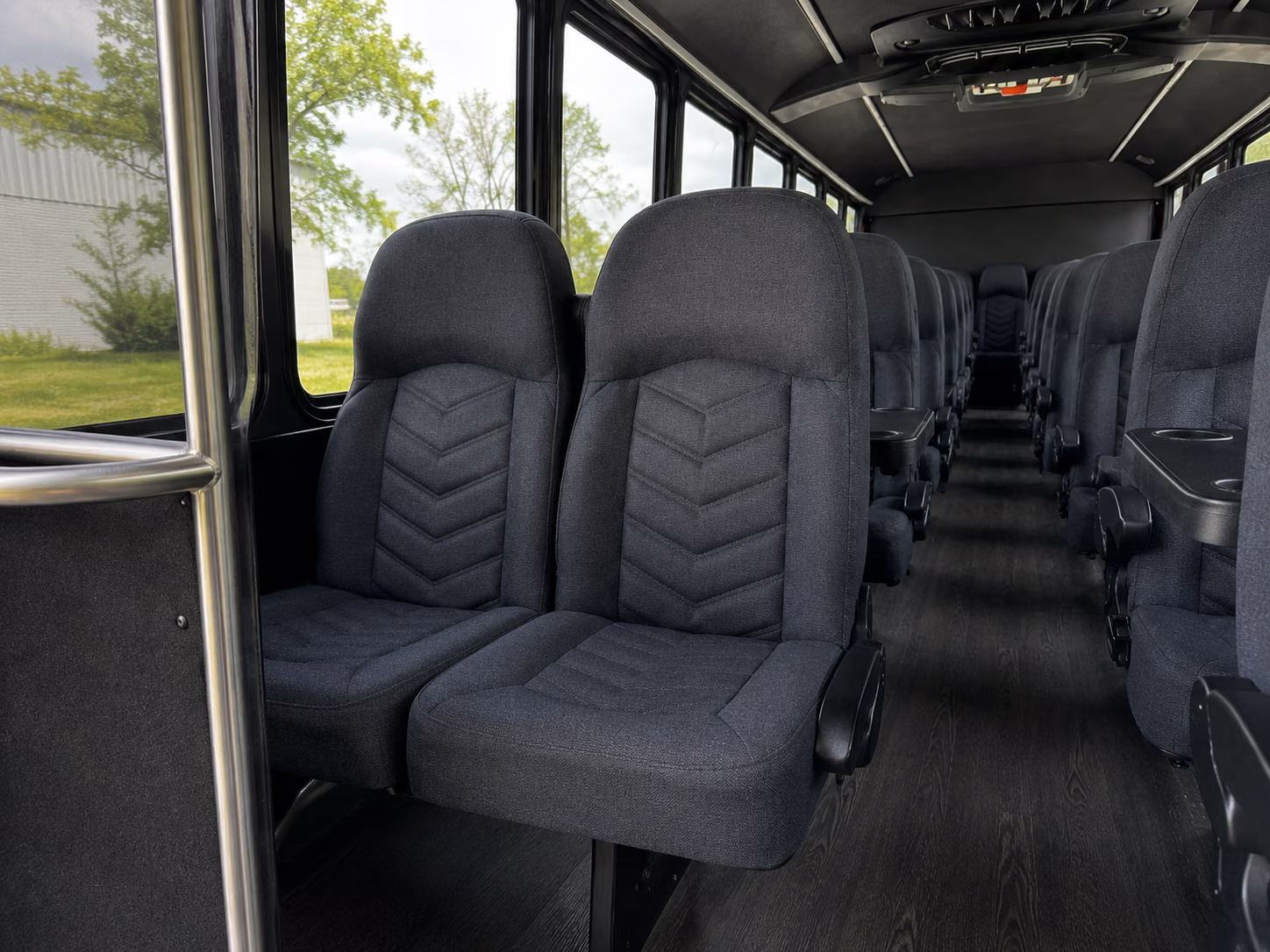 loveland 18 passenger minibus interior