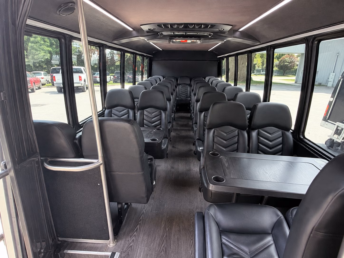 loveland 20 passenger minibus interior
