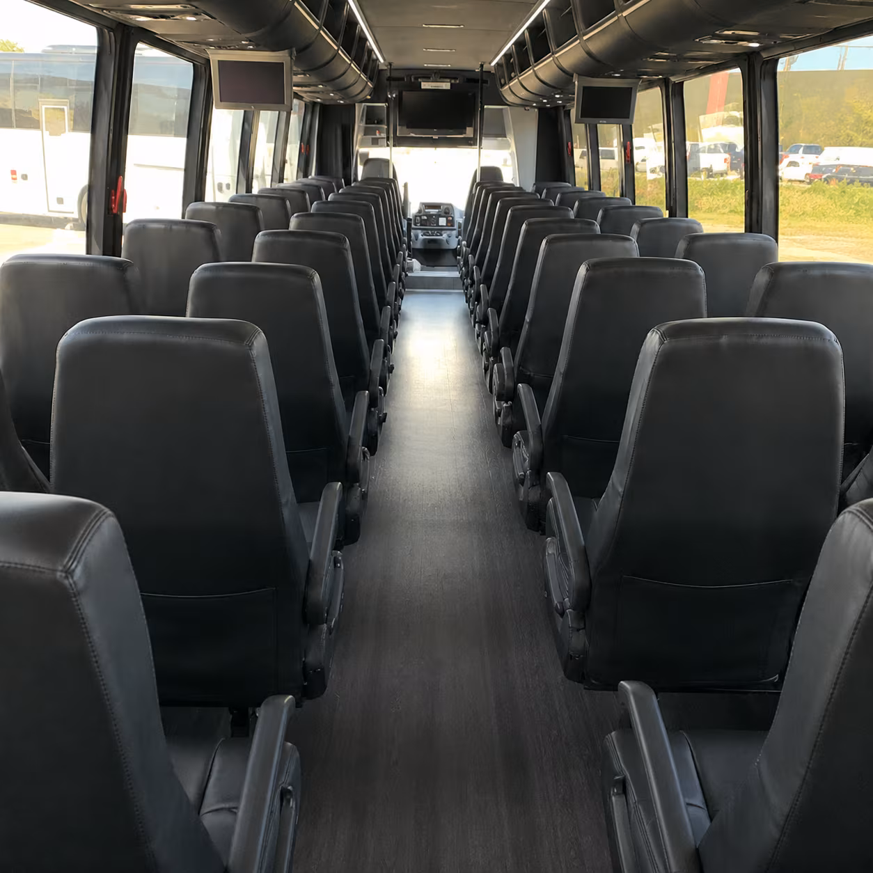 loveland 25 passenger minibus inside