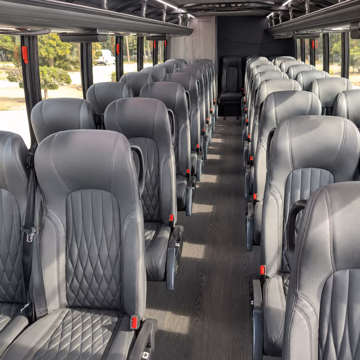 loveland 30 passenger minibus inside