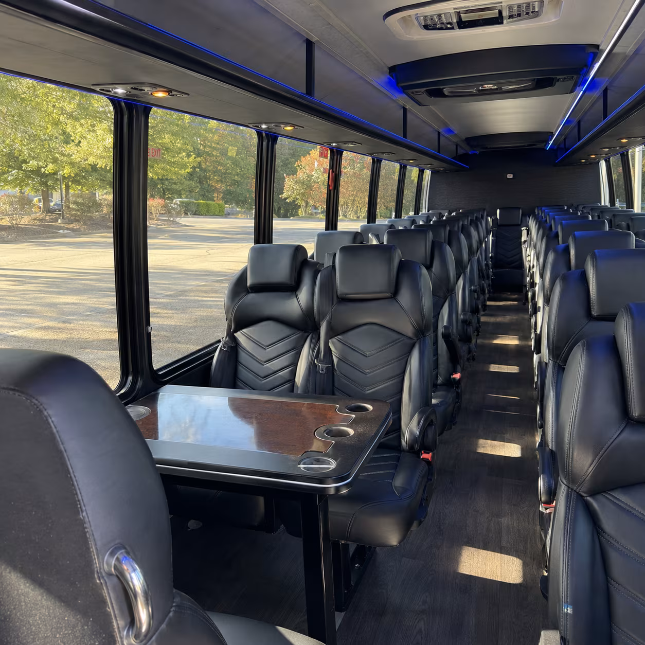 loveland 30 passenger minibus interior