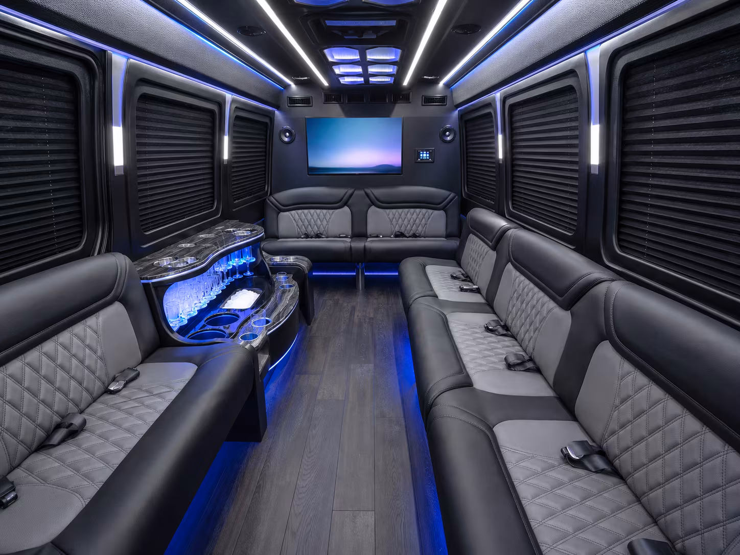 loveland corporate transportation onboard seating