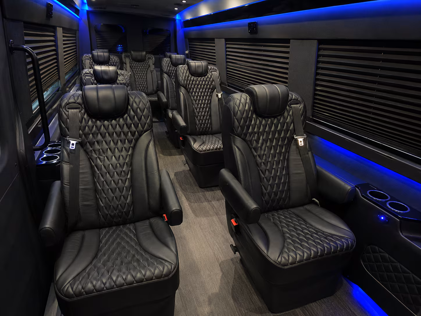 loveland sprinter van with driver inside